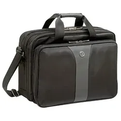 WENGER Laptoptasche Legacy Kunstfaser schwarz/grau 600648 bis 40,6 cm (16 Zoll)