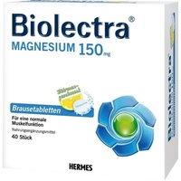 Biolectra Magnesium 150 mg Brausetabletten 40 St.
