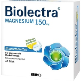 Biolectra Magnesium 150 mg Brausetabletten 40 St.