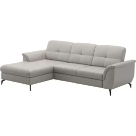 sit&more Ecksofa SIT & MORE "Zora", grau, B:262cm H:92cm T:164cm, Sofas, Ecksofa