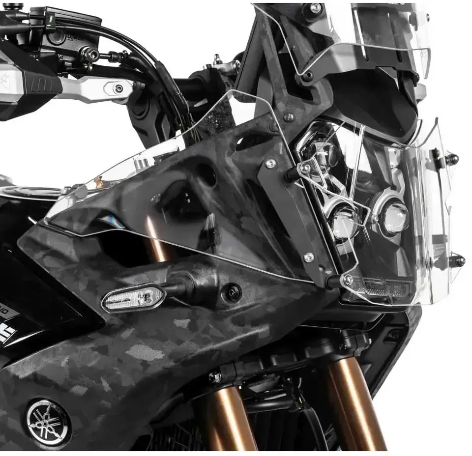 Touratech Yamaha Tenere 700 World Raid Quick Release Scheinwerferschutz - Clear - One Size