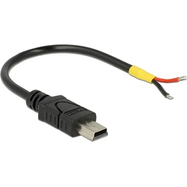 Delock 85251 USB Kabel 0,1 m USB 2.0 Mini-USB B Schwarz