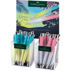 Kugelschreiber Poly Ball Urban Summer E. FABER-CASTELL 241107 im Display