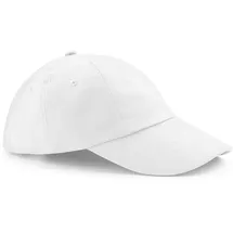 Beechfield Low Profile Heavy Cotton Drill Cap weiß Einheitsgröße