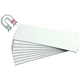 Eichner Magnetschilder 75 x 20 mm Weiß