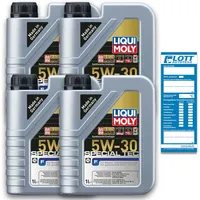 4x 1 Liter Liqui Moly Motorenöl Motoröl Special Tec F 5W-30 4 L Oil Ö Oel 3852