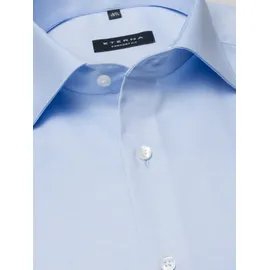 Eterna Langarmhemd Blau 45