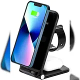 qivee QI Wireless Ladegerät 3in1 Charger Ladestation