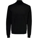 Only & Sons ONSWYLER LIFE ROLL NECK KNIT NOOS«, schwarz