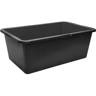 Garronda Mörtelwanne 80 L Rechteckig Mörtelkübel Kunststoffwanne – stabile Maurerkübel aus recyceltem PE Mörtelkasten für Beton, Garten oder Werkstatt GD-0169