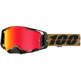 100% Armega Hiper Goggle - Glory - Mirror Red Lens