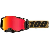 100% Armega Hiper Goggle - Glory - Mirror Red Lens