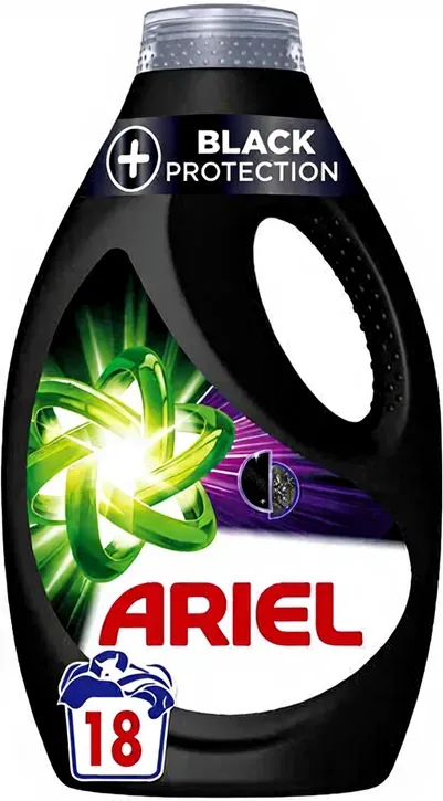Ariel Flüssigwaschmittel + Revitablack 18 Wäschen Schwarze Kleidung