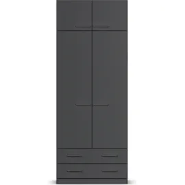 Rauch Prandon, B«, (Set, 2 Schubladen sowie Aufsatzelement, Metallgriffe quer