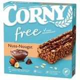 Protein-Müsliriegel Corny Müsliriegel free Nuss Nougat ohne Zuckerzusatz 6x20g 120g