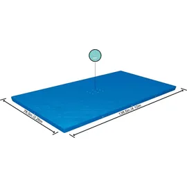 BESTWAY PE-Abdeckplane blau 410 x 226 cm