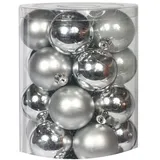 Trendline Christbaumkugeln 16 Stk Ø 4 cm Weihnachtskugeln Weihnachtsbaumkugeln