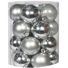 Trendline Christbaumkugeln 16 Stk Ø 4 cm Weihnachtskugeln Weihnachtsbaumkugeln