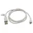 AccuCell Datenkabel USB- / Micro-USB-Anschluss, 0.95 m Länge, weiß, für HTC, Huawei, LG, Nokia, Samsung, Sony