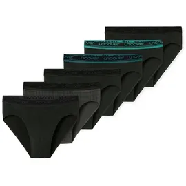 SCHIESSER Rioslip 6 St. Schwarz 3XL