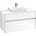 Waschtischunterschrank C01600MS 100x54,8x50cm, Waschtisch mittig, White Matt