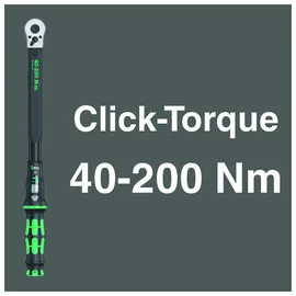 WERA Click-Torque C 3 Set 1 13-tlg. 40-200 Nm 1/2"