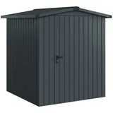 EcoStar Gerätehaus Euroline 1,66 x 1,66 m Anthrazitgrau