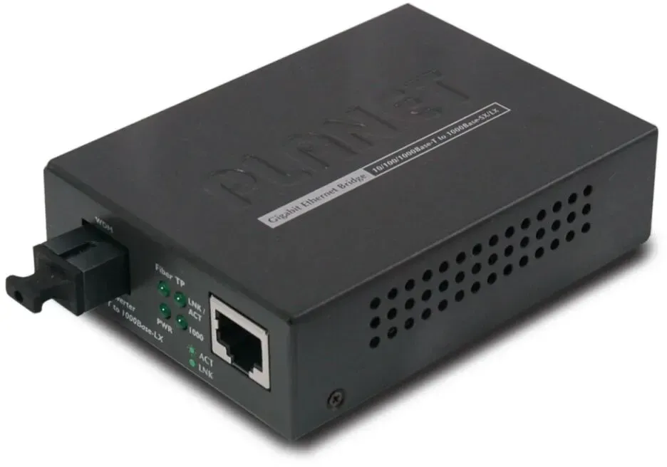 PLANET GT-806B15 Netzwerk Medienkonverter 2000 Mbit/s 1550 nm Schwarz