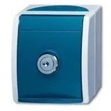 Busch-Jaeger 20 EWSL-53 SCHUKO® Steckdose ocean grau/blaugrün