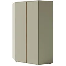 beautysofa Eckschrank 95 x 195 x 95 cm Grün
