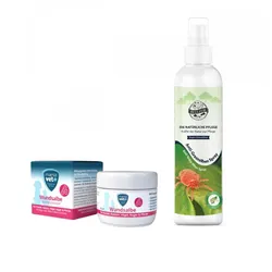 Bellfor Grasmilben Sparset für Hunde - Anti-Grasmilben Spray + Marsavet Wundsalbe 280 ml