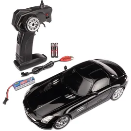 CARSON RC-Auto Mercedes-Benz SLS AMG 2,4G 100% RTR schwarz (500404310)