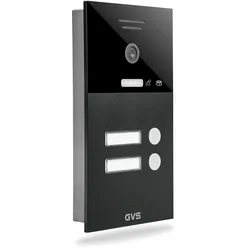 GVS - 2-Familienhaus IP Video Türsprechanlage AVS1348A - Mit 4x7 Zoll Monitor, App, HD-Kamera & Türöffner Funktion