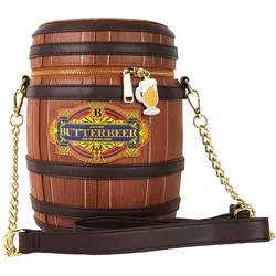 Loungefly Harry Potter Butterbeer Barrel Scented Figural Crossbody Bag