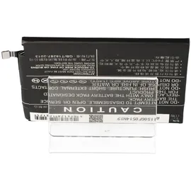 AccuCell Akku nur passend für Xiaomi Note 4 Akku BN41, BN41L Li-Polymer 3,85V, 4000mAh, 15,4Wh, built-in, ohne Werkzeug
