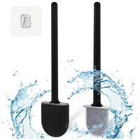 Maqetara products Premium Silikon Klobürste für Badezimmer | Schnell