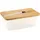 KESPER Brotbox transparent, mit Messer 15.5x34.8x20cm