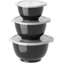 rösti Rosti Margrethe Mini-Schüssel-Set, 0,25 + 0,75 L, Carbon Black (6er-Set)