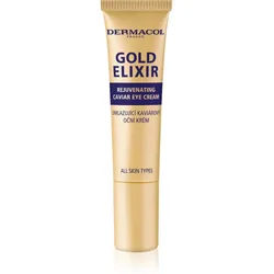 Dermacol Gold Elixir verjüngende Augencreme mit Kaviar 15 ml
