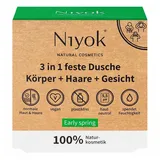 Niyok 3in1 Feste Dusche Körper + Haare + Gesicht (Early spring)