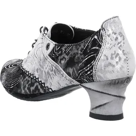 SIMEN Schnürpumps für Damen, grau, Größe 39 EU