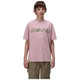 Napapijri Acadia Kurzarm-t-shirt - Pink Woodrose - 8 Jahre