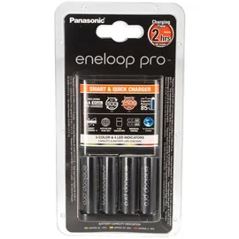 Panasonic eneloop BQ CC55 + eneloop pro AA 2500 mAh 4 St.