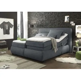 ed exciting design Evolution Boxspringbett mit Motor 180x200cm elektrisch Doppelbett Anthrazit Ausführung:Variante 2
