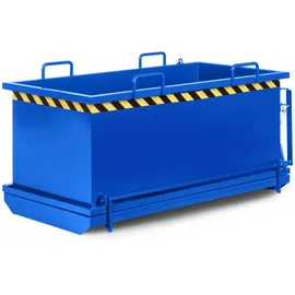 RR Industrietechnik RR-Industrietechnik® Klappbodenbehälter Typ RKB, Volumen 0,75 m3, RAL 5010 enzianblau