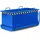 RR Industrietechnik RR-Industrietechnik® Klappbodenbehälter Typ RKB, Volumen 0,75 m3, RAL 5010 enzianblau