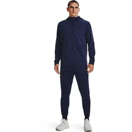 Under Armour Armour Fleece Kapuzenjacke Herren Midnight Navy/Black L