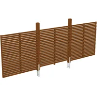 SKANHOLZ Rückwand, Breite: 550 cm, nussbaum