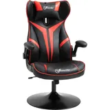 Vinsetto Gaming Stuhl Ergonomisch (Farbe: Schwarz+Rot