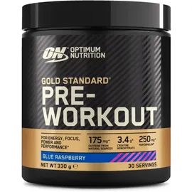 Optimum Nutrition  Gold Standard Pre-Workout Blue Raspberry Pulver 330 g